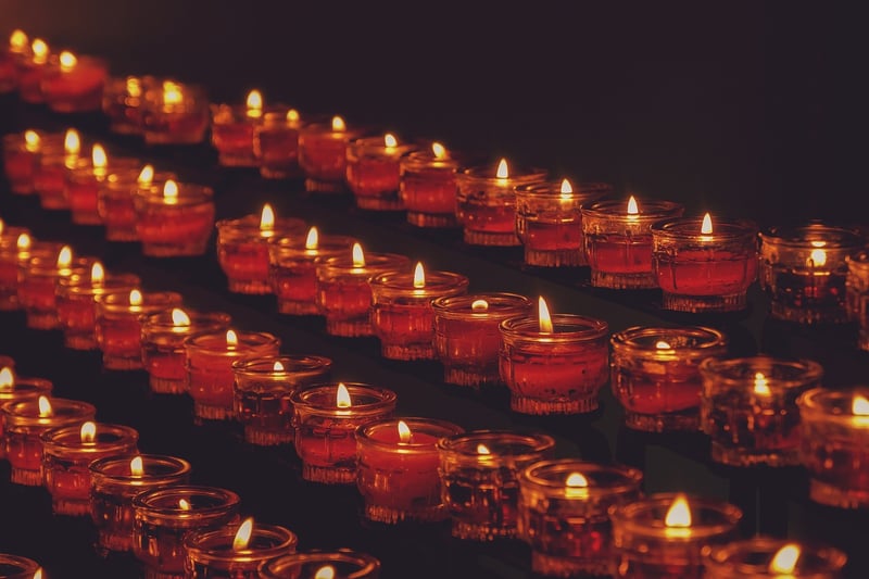 Starry Night Candles